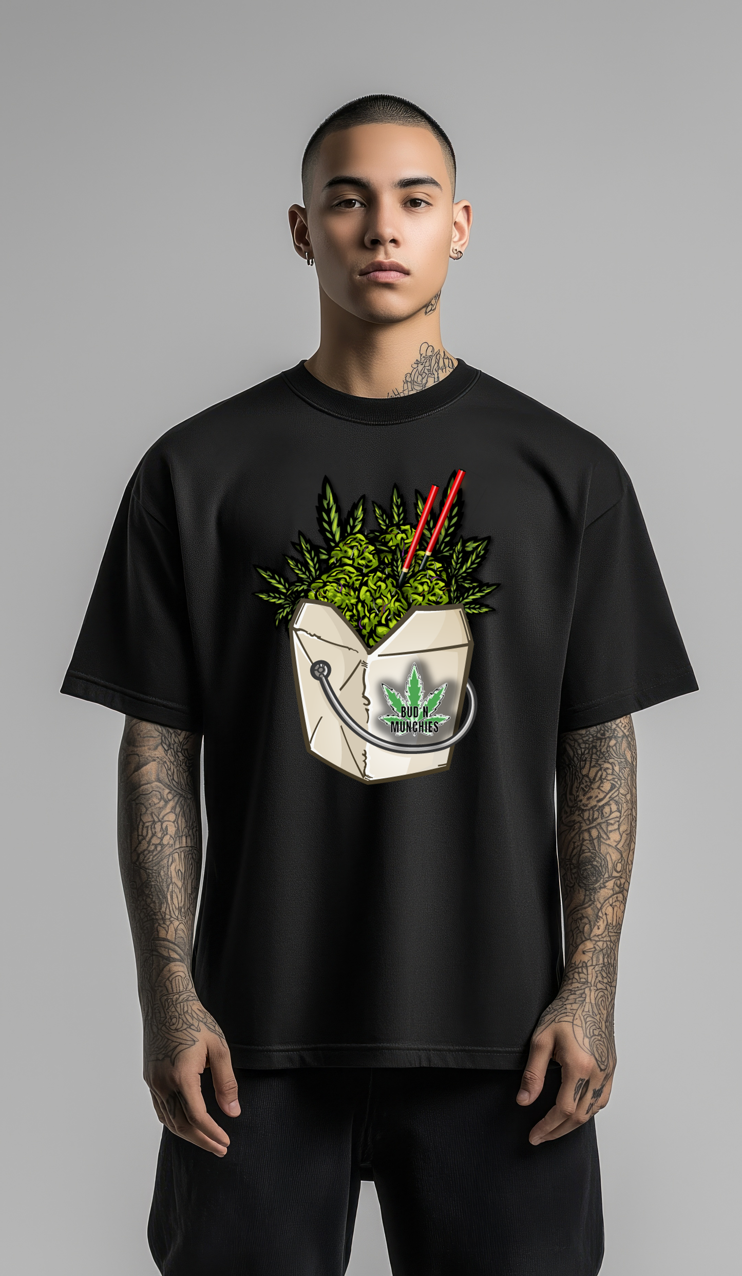 Chinese Takeout Bud Tee- Premium Streetwear